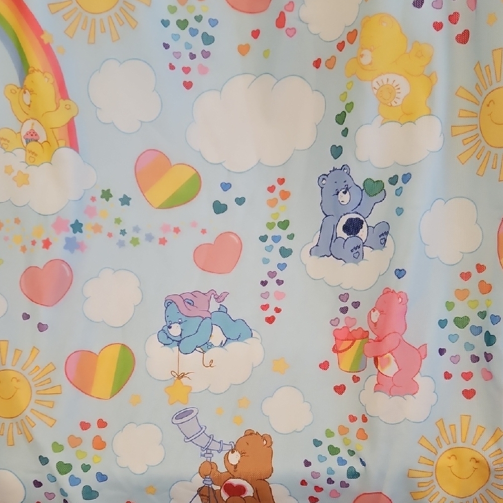 NWT 3X Colorful Care Bears Cartoon Print Dress - Picture 6 of 8
